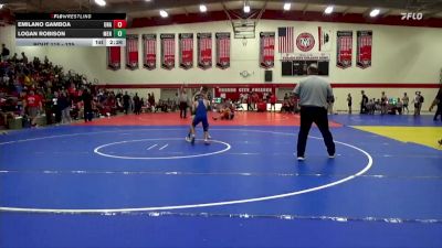 125 lbs Cons. Round 1 - Logan Robison, Menlo NWCA vs Emilano Gamboa, Unattached