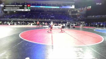 138 lbs Cons. Round 2 - Christopher Villavert, Franklin (Elk Grove) vs Christian Schutte, Granite Bay