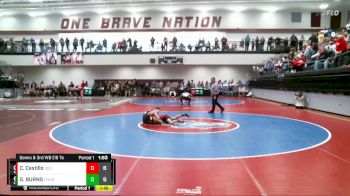 113 lbs Semis & 3rd Wb (16 Team) - GABE BURNS, Commerce Hs vs Connor Castillo, Social Circle