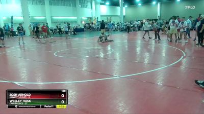 150 lbs Quarterfinals (8 Team) - Josh Arnold, Hawkstyle Elite vs Wesley Husk, Camden Socs