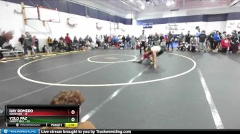 132 lbs Quarterfinal - Yolo Paz, Liberty Bell vs Ray Romero, Sunnyside