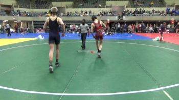 130 lbs Cons. Semi - Owen Schacht, X-Factor Elite vs Cooper Franklin, Alburnett Mat Pak