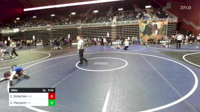 98 lbs Quarterfinal - Connor Sisterhen, Pikes Peak Warriors vs Carter Pierpoint, Top Of Rock