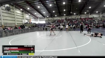 141 lbs Cons. Round 3 - River Rassmussen, Orem vs Seth Warner, Farmington