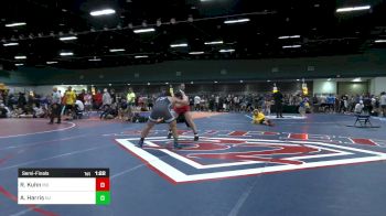 215 lbs Semifinal - Rylan Kuhn, MO vs Anthony Harris, NJ