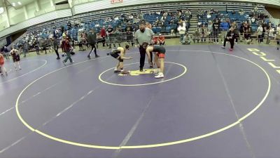 14U Boys - 132 lbs Champ. Round 1 - Blake Wozny, P3 Warrior Wrestling Academy vs Everett Zeitler, Aviators Wrestling