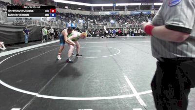288 lbs Semifinal - Raymond Morales, GCityBoyz vs Tanner Vernon, Ground Zero Wrestling Club