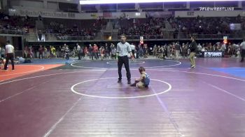 46 lbs Quarterfinal - Julian Jaramillo, Socorro Warrior Junior Wrestling vs Dallin Hare, Stout