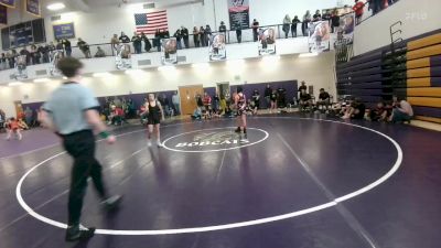 91 lbs Semifinal - Case Davis, Powell Middle School vs Santiago Piplica, Riverton Middle School