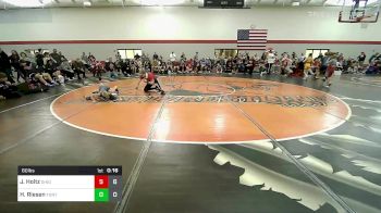 60 lbs Rr Rnd 1 - Jaxon Holtz, Ohio Rampage vs Henry Riesen, Fort Hammers