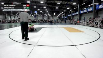 120 lbs Rr Rnd 3 - Talan Springer, Hammerin Hornets vs Justin Tuhari, Team Shutt Nation