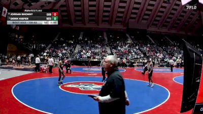 106-6A Champ. Round 1 - Derik Kiefer, West Forsyth vs Jordan Bhonny, Carrollton