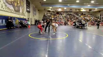 150 lbs Quarterfinal - Samantha Arce, Mater Dei vs Aalijah Pineda, Valencia