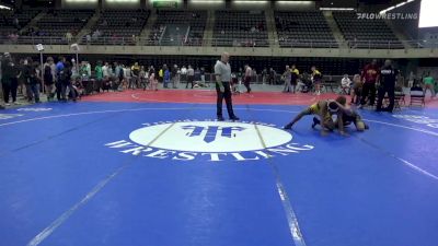 150 lbs Consolation - Isaiah Hill, Petersburg vs Ronin Chmelewski, Lewes