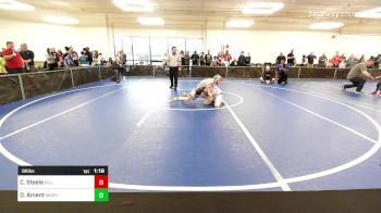 96 lbs Quarterfinal - Cayden Steele, Killingly Youth Wrestling vs Owen Ament, MarcAurele Youth