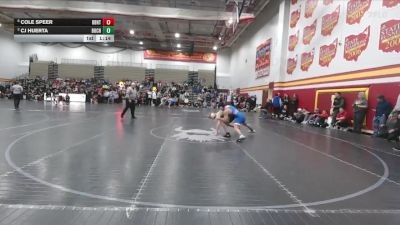 144 lbs Semifinal - Cole Speer, Brecksville-Broadview Hts. vs CJ Huerta, Buchanan