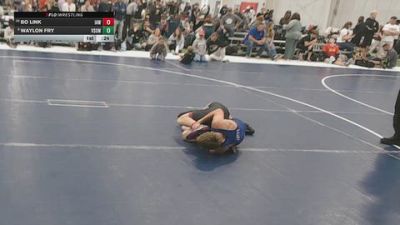 132 lbs Cons. Rd Of 16 - Bo Link, Immortal Athletics WC vs Waylon Fry, Victory School Of Wrestling