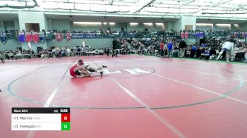 144 lbs Consi Of 4 - Harry Marino, Conard vs Dylan Vanegas, Norwich Free Academy