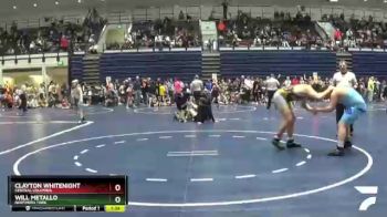 212 lbs Semifinal - Clayton Whitenight, Central Columbia vs Will Metallo, Northern York