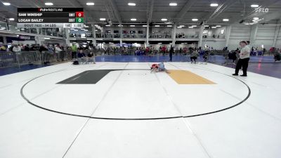 94 lbs Semifinal - Sam Winship, Smitty's Wrestling Barn vs Logan Bailey, Southside WC