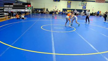 165 lbs Round 2 (6 Team) - Ryker Agee, Cowley College vs Cash Bray, Carl Albert State