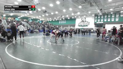 144 lbs Cons. Round 3 - Michael Torres, Granite Hills vs Ethan Ezra, Beverly Hills