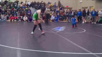 115 lbs Champ. Round 2 - Khloie Norlander, Thunder Basin High School vs Saraval McGregor, Kelly Walsh