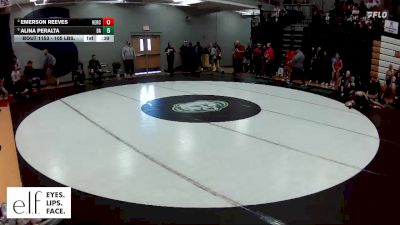 105 lbs. Cons. Semi - Alina Peralta, Broken Arrow vs Emerson Reeves, Herculaneum