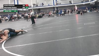 197 lbs Consi Of 8 #2 - Adam Haselius, Columbia vs Wolfgang Frable, Army-West Point