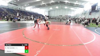 137 lbs 5th Place - Sean Hernandez, Cvbjj vs Taiden Atene, No Team