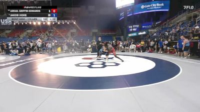 175 lbs Cons. Sub-semis - Arkail Griffin-Edwards, IL vs Jakob Hoke, OH
