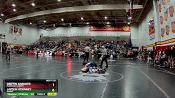 144 lbs Champ. Round 2 - Griffin Gardner, Olentangy Liberty vs Jayden McKinney, Summit