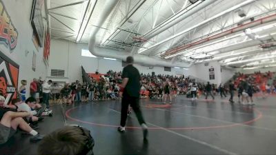 120 lbs Round 5 - John Butler, Lander Middle School vs Josh Hernandez, Cody Middle School