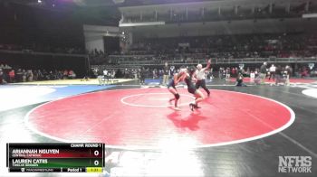 105 lbs Champ. Round 1 - Lauren Catiis, Twelve Bridges vs Ariannah Nguyen, Central Catholic