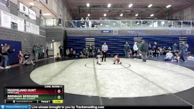 50 lbs Cons. Round 3 - Maximiliano Hunt, Moses Lake vs Brennan Berenger, Legacy Wrestling Academy