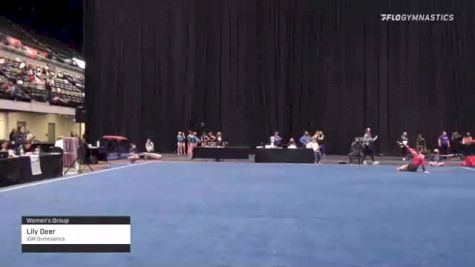 Lily Deer - Women's Group, IGM Gymnastics - 2021 Women's Xcel Region 4 Championships