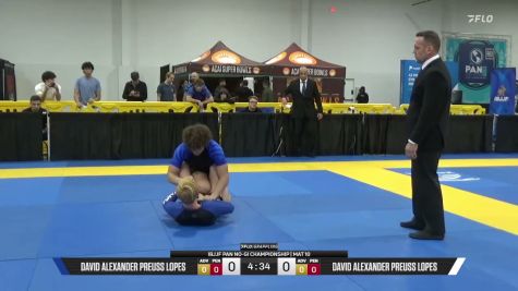 Micheal Edward Whelan vs David Alexander Preuss Lopes 2026 Pan IBJJF Jiu-Jitsu No-Gi Championship