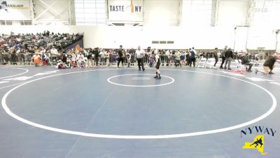 66 lbs Champ. Round 2 - Michael Macaluso, Barn Brothers vs Tanner Hall, Warrior Warehouse Wrestling