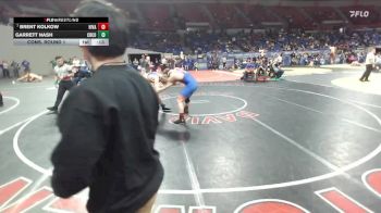 4A Boys 190 lbs Cons. Round 1 - Brent Kolkow, Hidden Valley Boys vs Garrett Nash, Crook County Boys