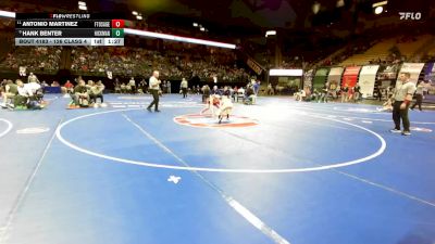 126 Class 4 lbs Quarterfinal - Hank Benter, Hickman vs Antonio Martinez, Fort Osage