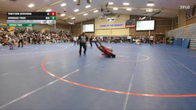 133 lbs Quarterfinal - Atridad Feizi, Menlo vs Treyven Stevens, UT Tech