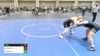 157 lbs Semifinal - Antonio Aramburu, Team Thunder vs Evan Manzo, Engage