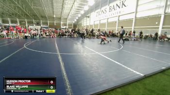 75 lbs Semis & 1st Wrestleback (8 Team) - Blake Williams, Sanderson vs Hudson Proctor, Delta