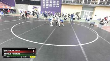 145 lbs Quarterfinal - Alexander Smith, IN vs Marcus McIntyre, WI