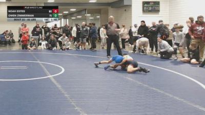 65 lbs Round Of 32 - Noah Estes, MO vs Owen Zimmerman, PA