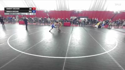150 lbs Cons. Semi - Emmitt Becker, Askren Wrestling Academy vs Breck Ritchie, Team Nazar Training Center