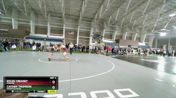 190 lbs Cons. Round 5 - Cayden Thomson, Mountain Ridge vs Rylee Creasey, Morgan