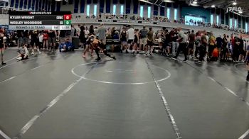 84 lbs Round 3 (6 Team) - Kyler Wright, Cocoa Beach WC vs Wesley Woodside, BHWC | Dirt Divers