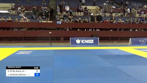 Otavio B De Assis Jr vs Jorge Antonio Galvan 2024 Pan IBJJF Jiu-Jitsu No-Gi Championship