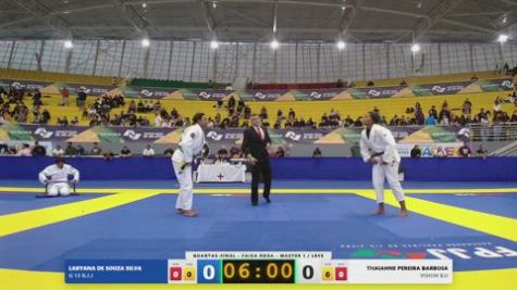 THAIANNE PEREIRA BARBOSA vs LARYANA DE SOUZA SILVA 2026 FPJJ Circuito Paulista GI Etapa 3